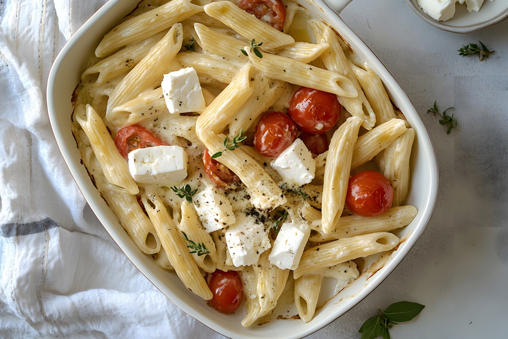 Baked Feta Pasta