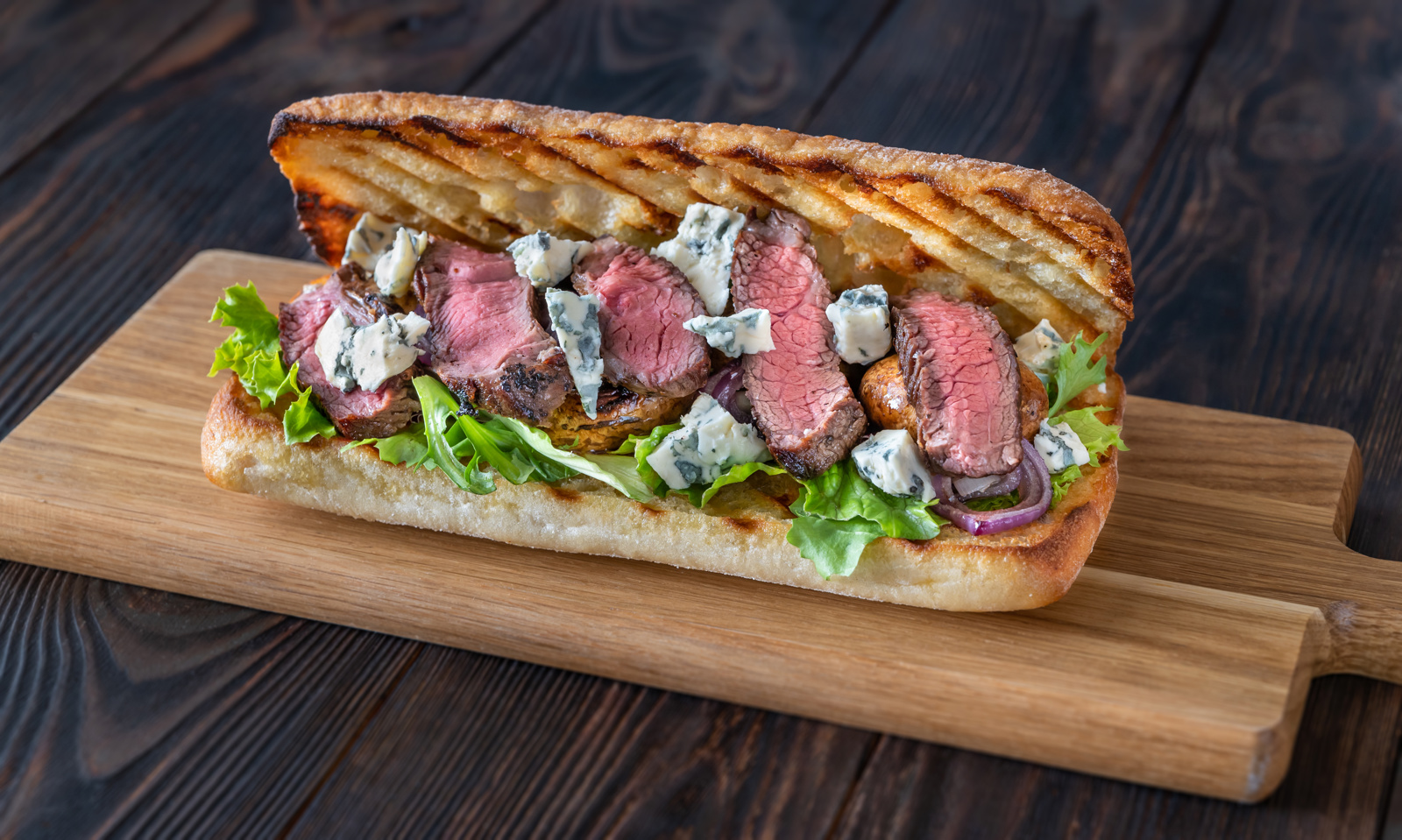 Steak & Blue Cheese Sandwich