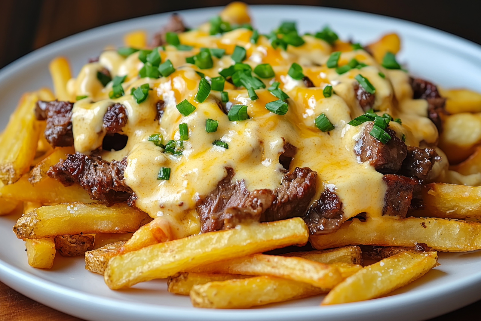 Steak And Cheese Fries